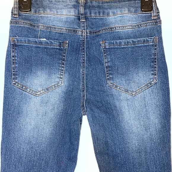 FOREVER‎ 21 Girl's Dark Denim Jeans 13/14 NWT - Picture 11 of 16